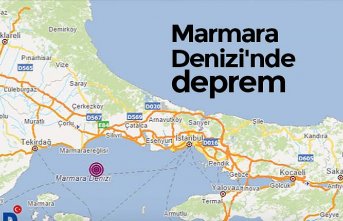 Marmara Denizi'nde deprem