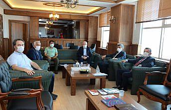 Samsun Üniversitesi Rektörü Prof. Dr. Mahmut Aydın'a ziyaretler