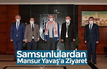 Samsunlulardan Mansur Yavaş'a Ziyaret