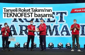 Tanyeli Roket Takımı'nın TEKNOFEST başarısı