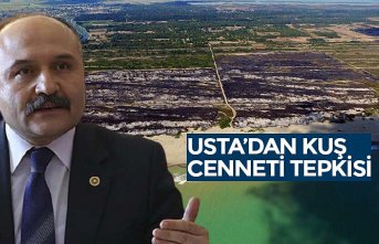 USTA’DAN KUŞ CENNETİ TEPKİSİ