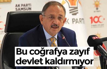 AK Partili Özhaseki, Samsun'da konuştu: