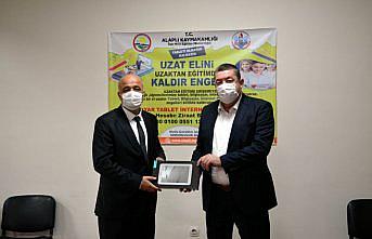 Alaplı Belediyesinden tablet kampanyasına destek