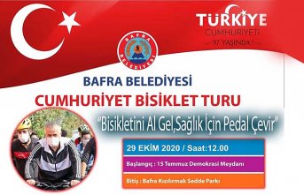 BAFRA BELEDİYESİ CUMHURİYET BİSİKLET TURU