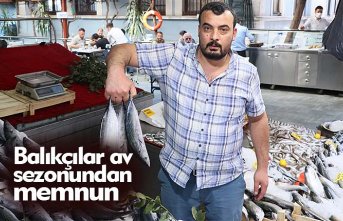 Balıkçılar av sezonundan memnun