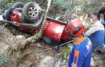 Bartın'da eşiyle mantar toplamaya giden çift kaza yaptı: 1 ölü, 1 yaralı