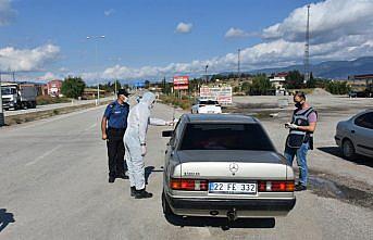 Boyabat'ta koronavirüs denetimi yapıldı