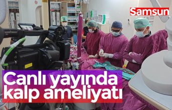 Canlı yayında kalp ameliyatı