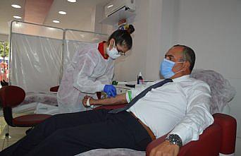 Çorum'da Türk Büro-Sen'den kan bağış kampanyası