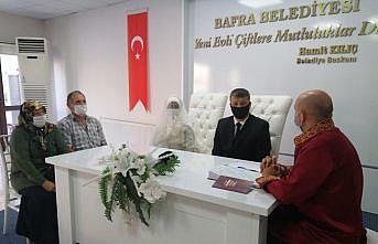 Endonezyalı Yulnettin sosyal medyadan tanıştığı Samsunlu Yıldırım ile evlendi