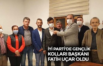 İYİ PARTİ'DE GENÇLİK KOLLARI TEŞKİLATINA YENİ BAŞKAN FATİH UÇAR OLDU