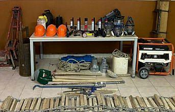 Karabük'te kaçak kazı yapan 6 kişi suçüstü yakalandı