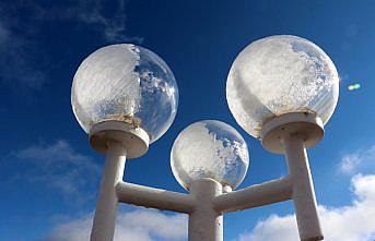 Kartalkaya'ya kar yağdı