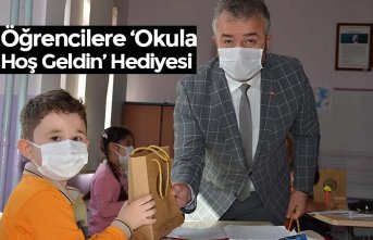 Öğrencilere ‘Okula Hoş Geldin’ Hediyesi
