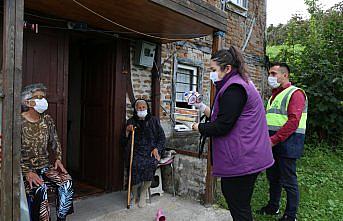 Ordu'da yaşlılara yemek ikram edildi