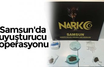 Samsun'da uyuşturucu operasyonu