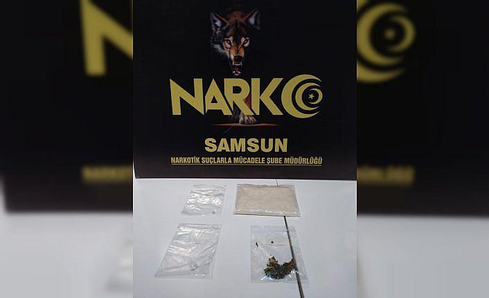 Samsun'da uyuşturucu operasyonunda yakalanan 4 şüpheliden 2'si tutuklandı