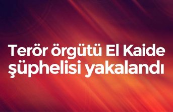 Terör örgütü El Kaide şüphelisi yakalandı