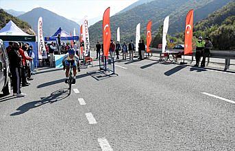 Türkiye Yol Bisikleti Şampiyonası Gümüşhane'de başladı