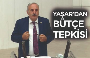 YAŞAR'DAN BÜTÇE TEPKİSİ