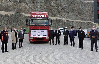 Artvin'den İzmir'e yardım eli uzandı