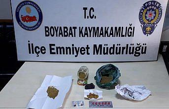 Boyabat'ta uyuşturucu operasyonunda bir kişi yakalandı