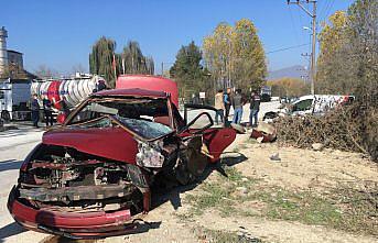 Düzce'de zincirleme trafik kazası: 3 yaralı