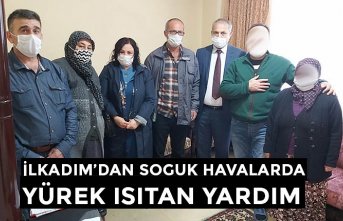 İLKADIM’DAN SOGUK HAVALARDA YÜREK ISITAN YARDIM