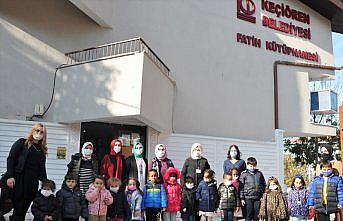 Keçiörenli minikler ilk kütüphane deneyimini yaşadı