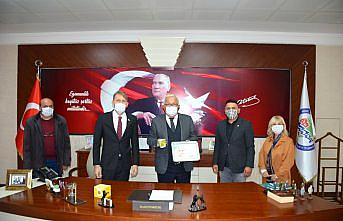 LÖSEV il temsilcisinden Ereğli Belediyesi'ne ziyaret