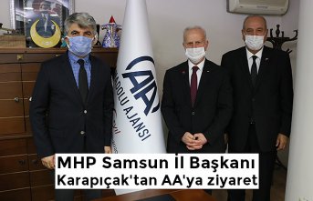 MHP Samsun İl Başkanı Karapıçak'tan AA'ya ziyaret