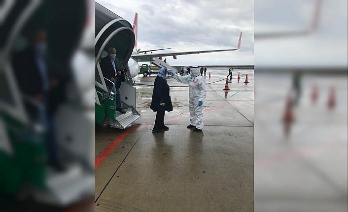 Ordu-Giresun Havalimanı'nda bulaşıcı hastalık tatbikatı yapıldı