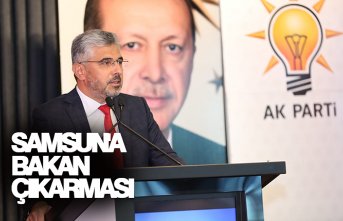 SAMSUN'A BAKAN ÇIKARMASI