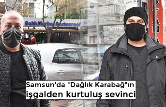 Samsun'da "Dağlık Karabağ"ın işgalden kurtuluş sevinci