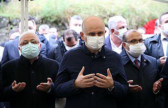 Ulaştırma ve Altyapı Bakanı Karaismailoğlu'nun acı günü
