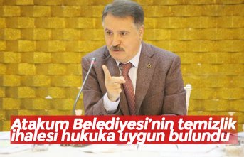 Atakum Belediyesi’nin temizlik ihalesi hukuka uygun bulundu