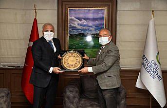 Başkan Zorluoğlu Başkan Güler'i ziyaret etti