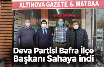 DEVA Partisi İlçe Başkanı sahaya indi