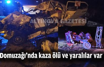 Domuzağı'nda kaza ölü ve yaralılar var