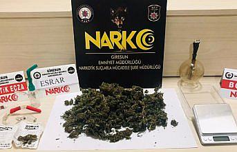 Giresun'da uyuşturucu operasyonunda yakalanan 2 şüpheli tutuklandı