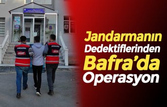 Jandarmanın Dedektiflerinden Bafra’da Operasyon