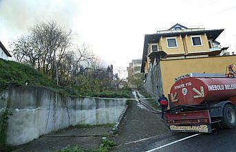 Kastamonu'da ahşap ev yanarak kullanılamaz hale geldi