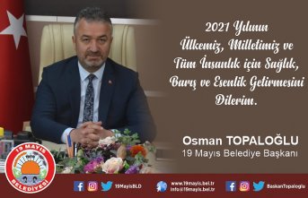 Osman Topaloğlu'ndan yeni yıl mesajı