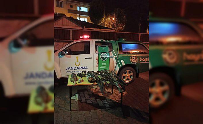 Samsun'da kaçak avlanan 6 kişiye 13 bin 982 lira ceza verildi