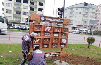 Samsun'da Sıfır Atık Projesi'ne panolu destek