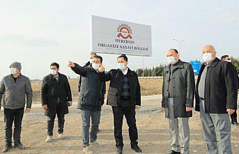 Vali Masatlı, hafa sonu mesaisinde OSB'lerde incelemelerde bulundu