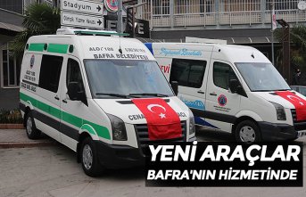 YENİ ARAÇLAR BAFRA'NIN HİZMETİNDE