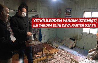 YETKİLİLERDEN YARDIM İSTEMİŞTİ, İLK YARDIM ELİNİ DEVA PARTİSİ UZATTI