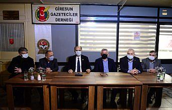 AK Parti Giresun milletvekillerinden Giresun Gazeteciler Derneği'ne ziyaret