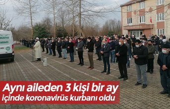 Aynı aileden 3 kişi bir ay içinde koronavirüs kurbanı oldu